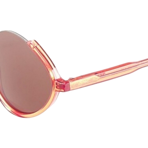 ZEUS + DIONE Sophia Sunglasses, Coral, NIB - Picture 2 of 15